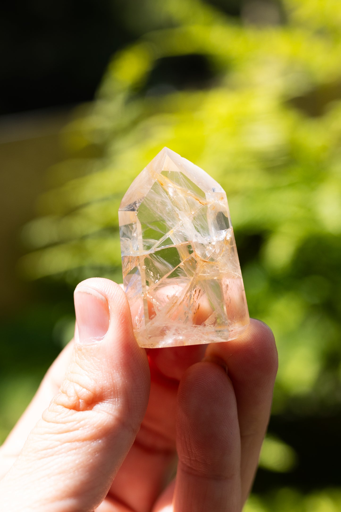 Golden Healer Crystal Point #1