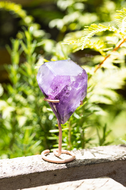 Amethyst Phantom Crystal with Stand #101