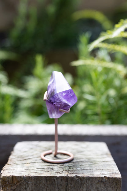 Amethyst Phantom Crystal with Stand #107