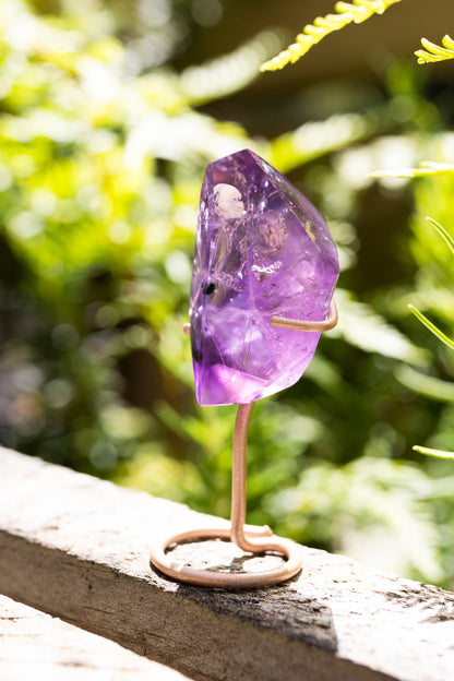 Amethyst Phantom Crystal with Stand #109