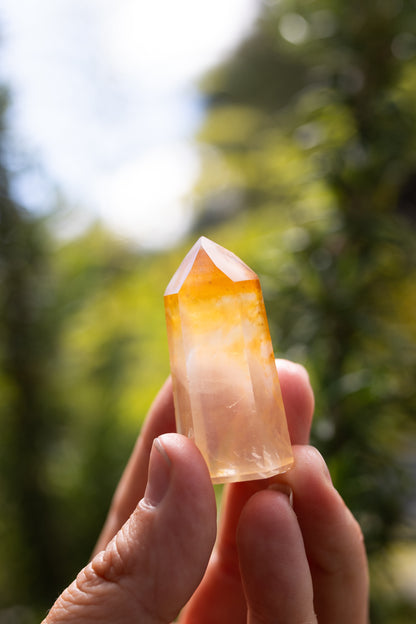 Golden Healer Crystal Point #11