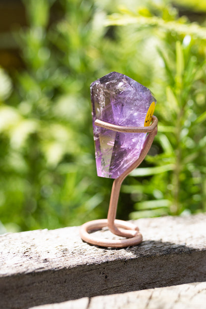 Amethyst Phantom Crystal with Stand #114