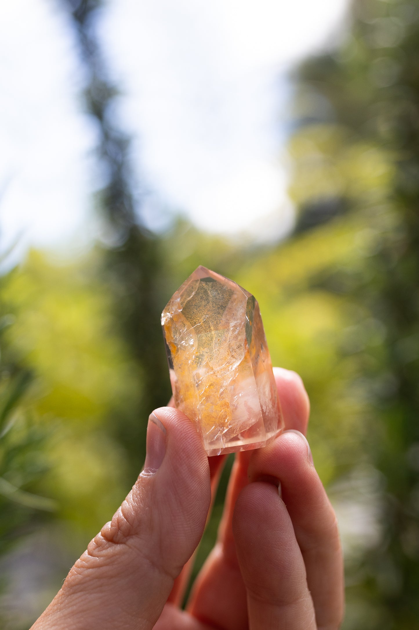 Golden Healer Crystal Point #12