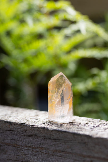 Golden Healer Crystal Point #12