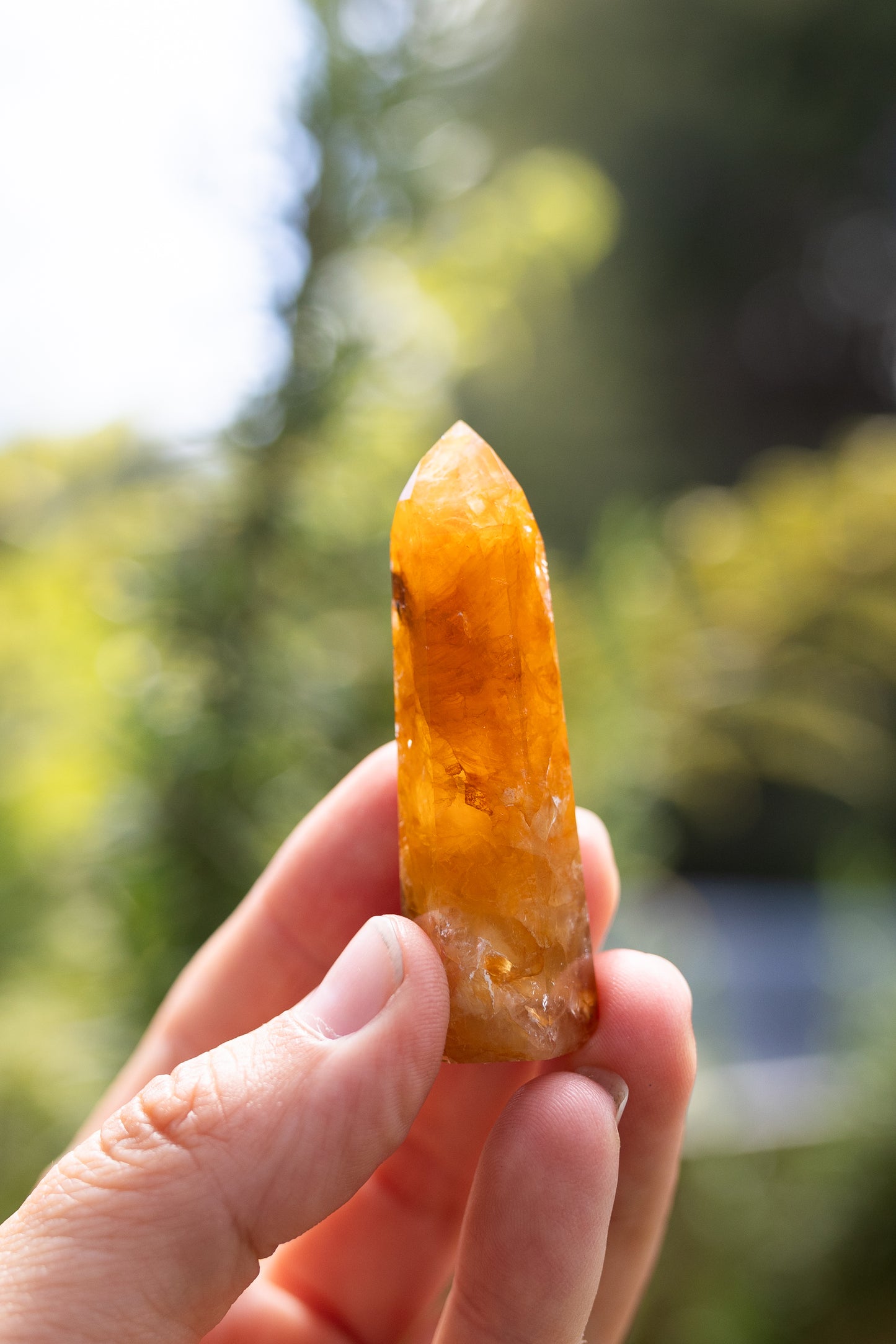 Golden Healer Crystal Point #14