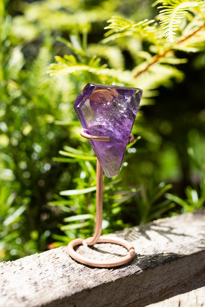 Amethyst Phantom Crystal with Stand #2