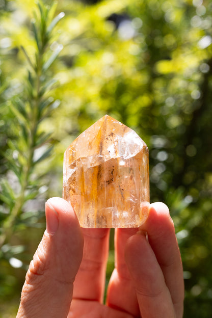 Golden Healer Crystal Point #5