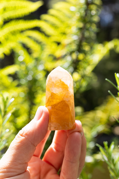 Golden Healer Crystal Point #6