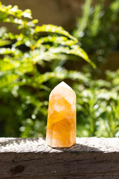 Golden Healer Crystal Point #6