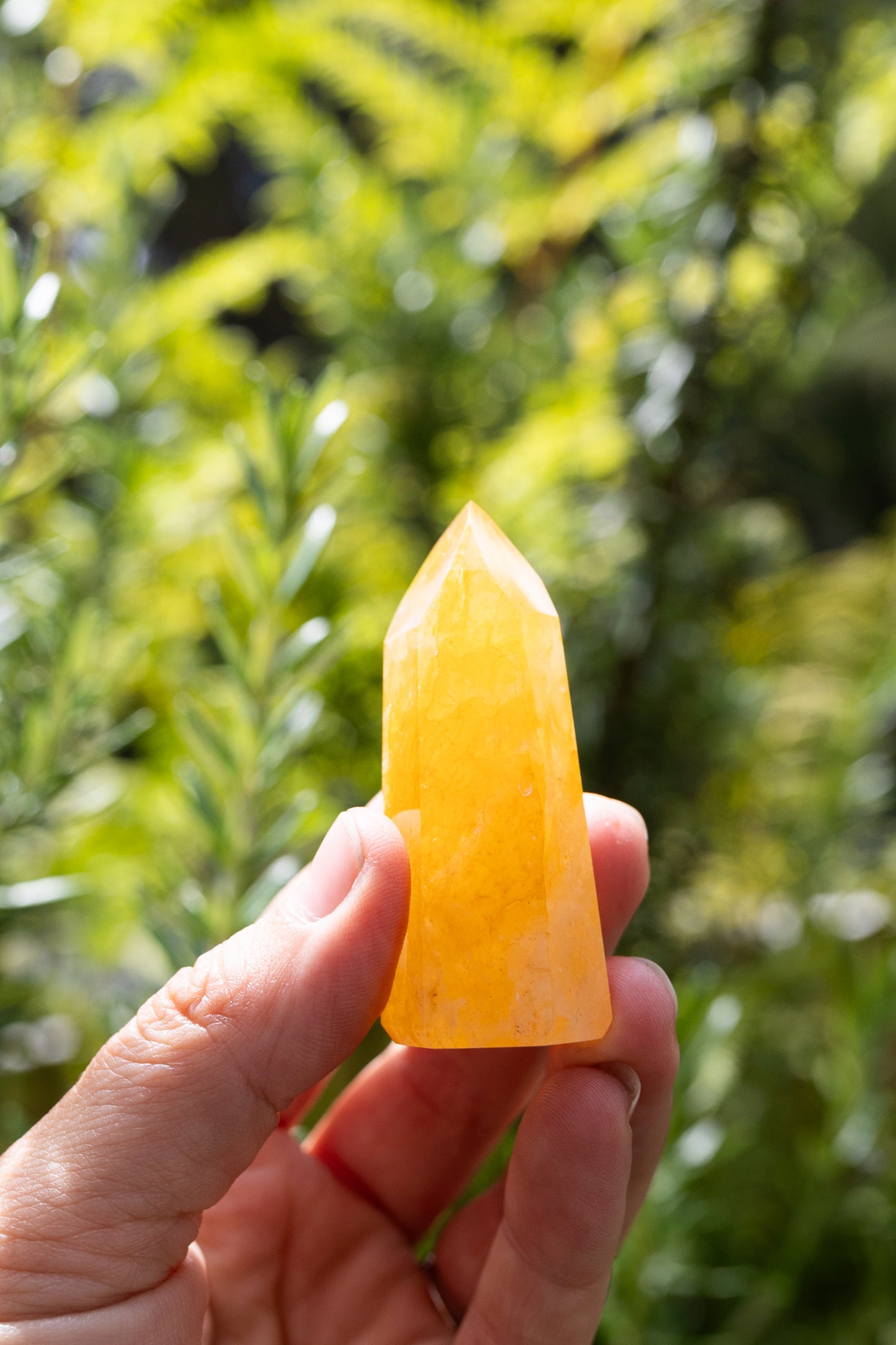 Golden Healer Crystal Point #7