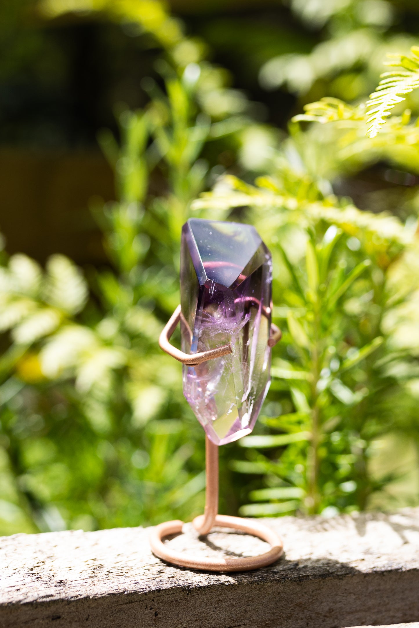 Amethyst Phantom Crystal with Stand #7