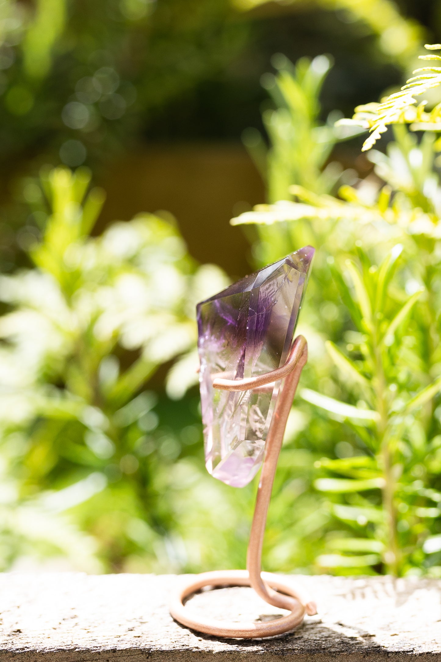 Amethyst Phantom Crystal with Stand #7