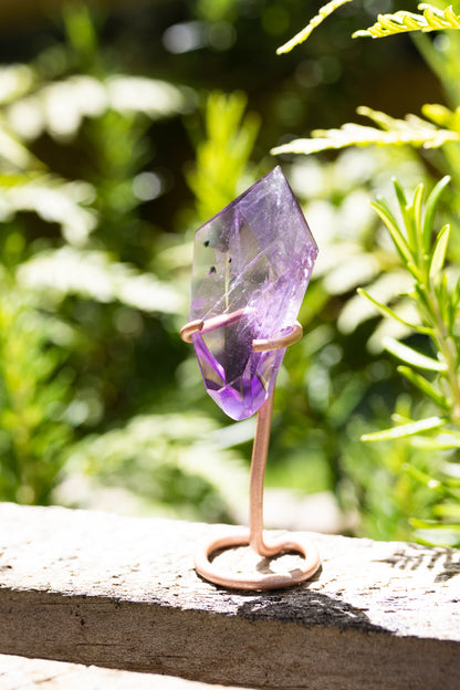 Amethyst Phantom Crystal with Stand #87