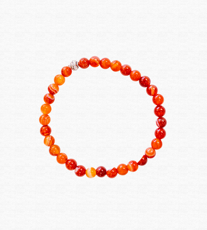 Carnelian Crystal Bracelet