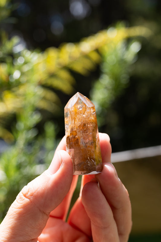 Golden Healer Crystal Point #9