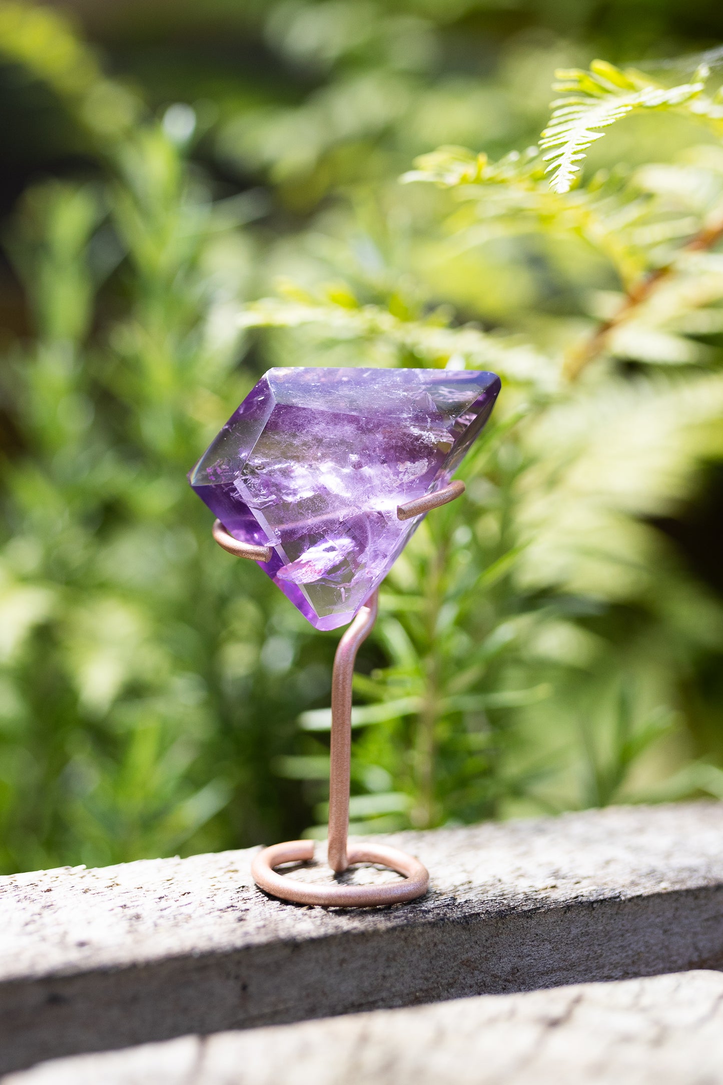 Amethyst Phantom Crystal with Stand #92