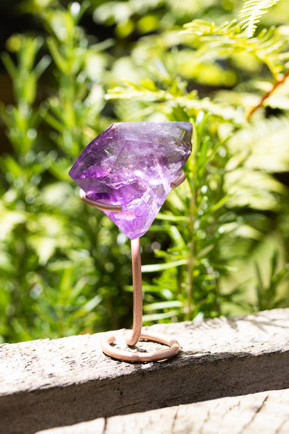 Amethyst Phantom Crystal with Stand #92