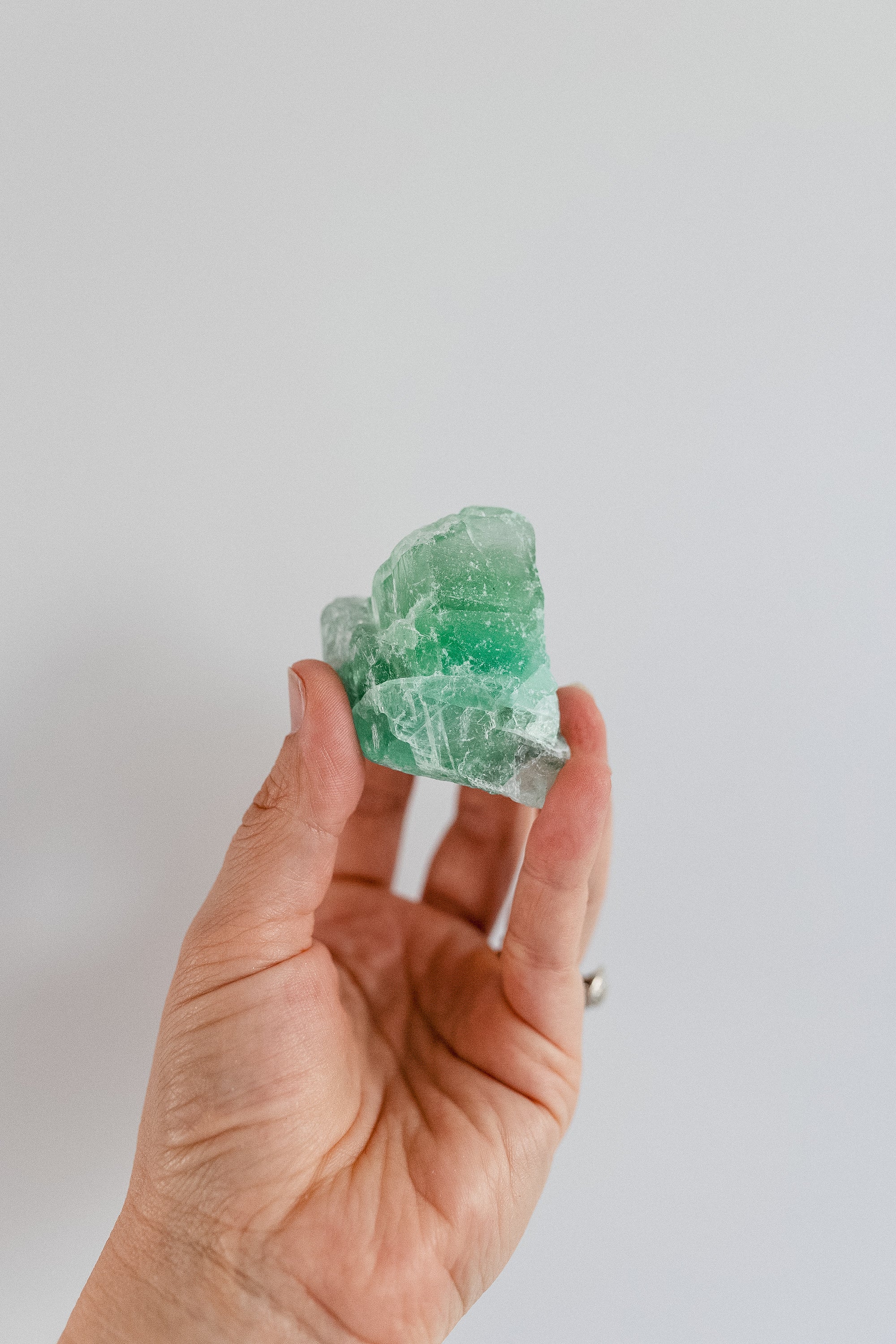 Green Fluorite Crystal Piece 1 | The Stone of Energetic Clarity