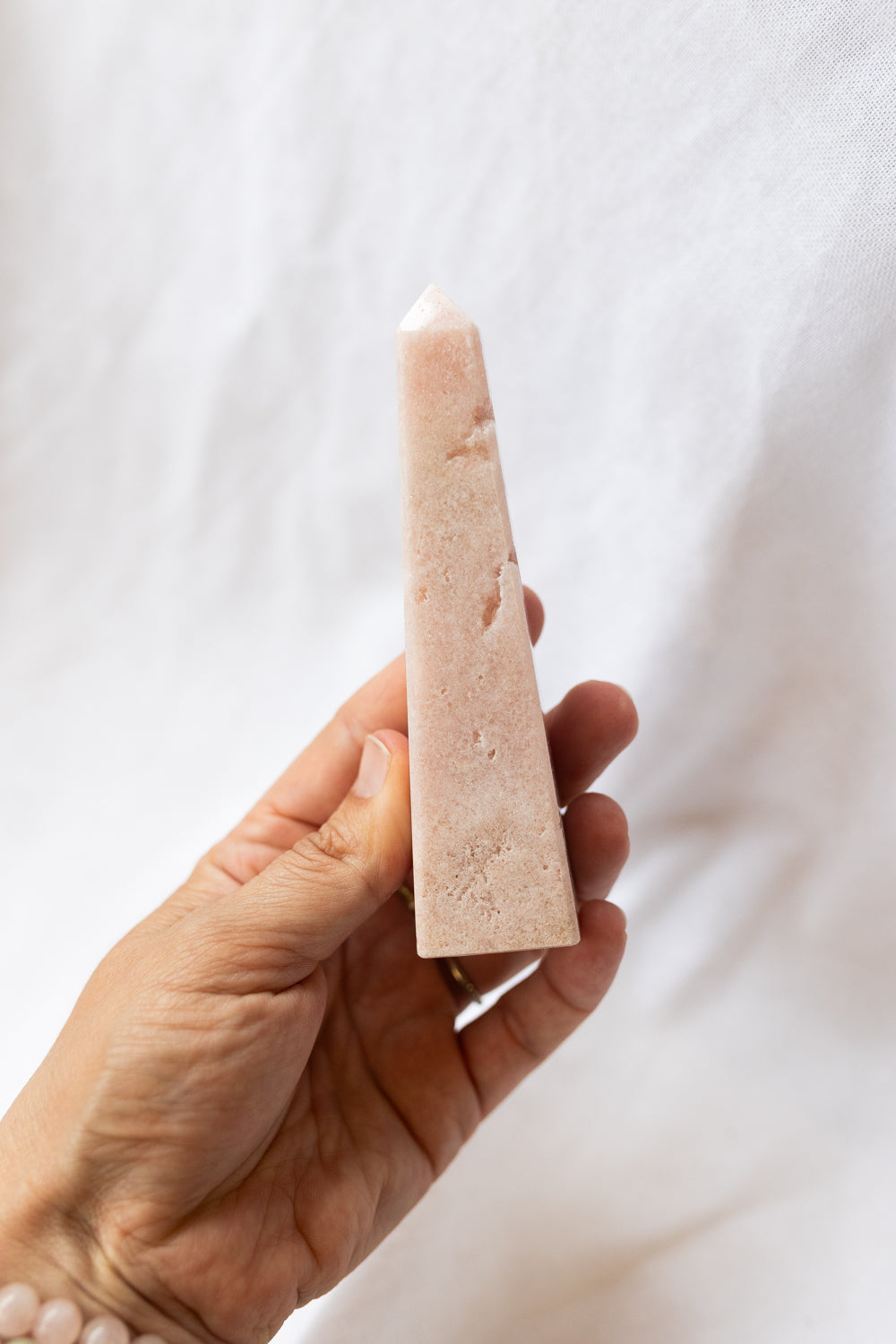 Pink Amethyst Crystal Point #3 | Emotional Healing • Peace • Divine Love