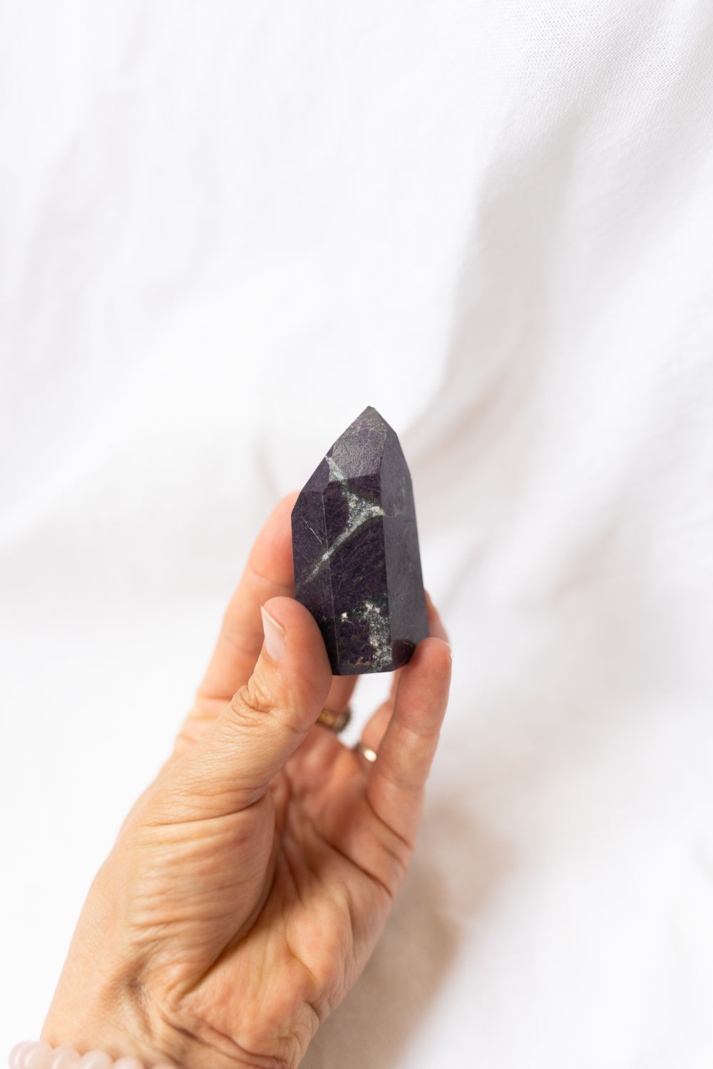 Pupurite Crystal Point #2 | Empowerment • Freedom • Breaking Chains