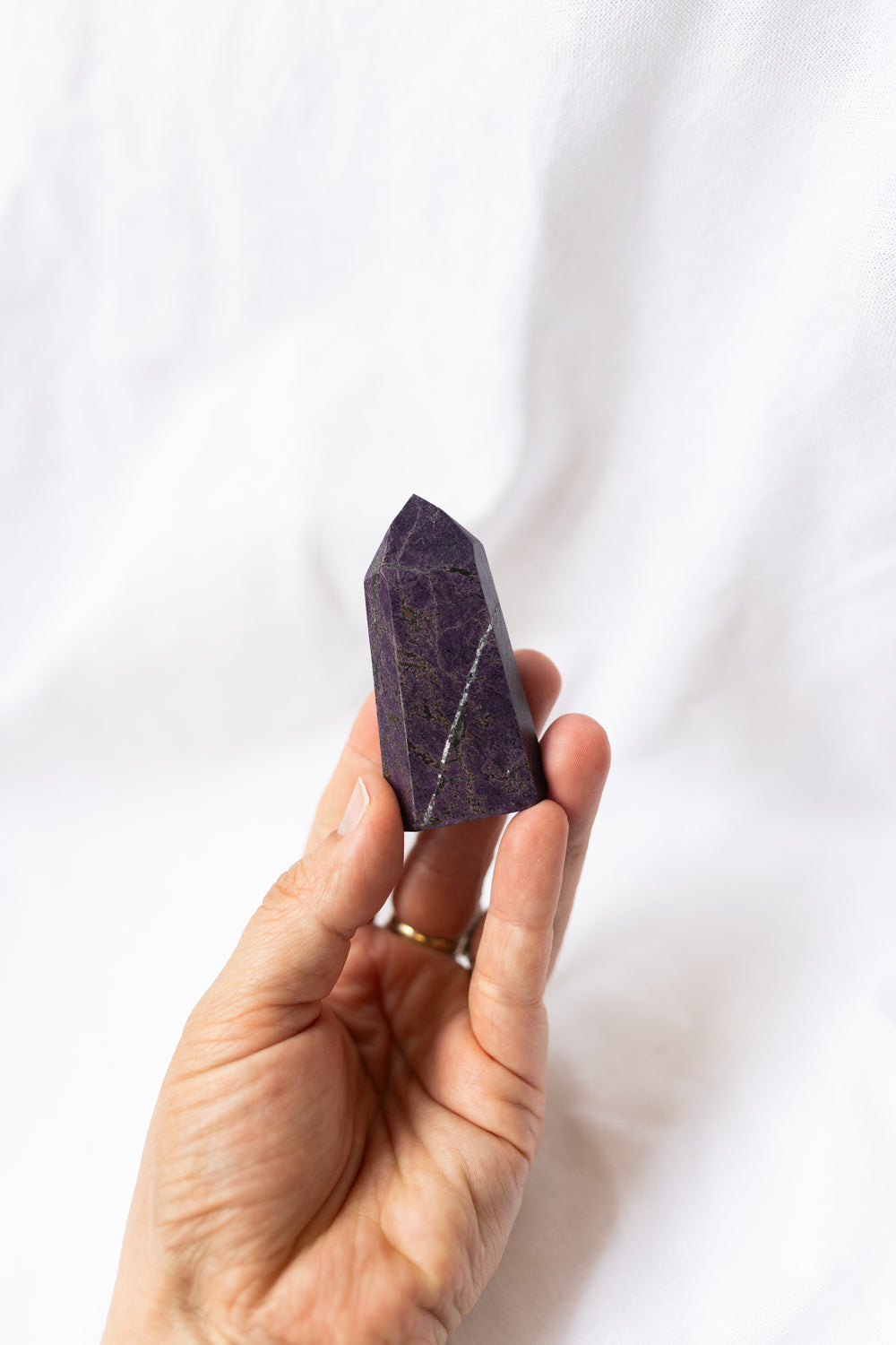 Pupurite Crystal Point #3 | Empowerment • Freedom • Breaking Chains