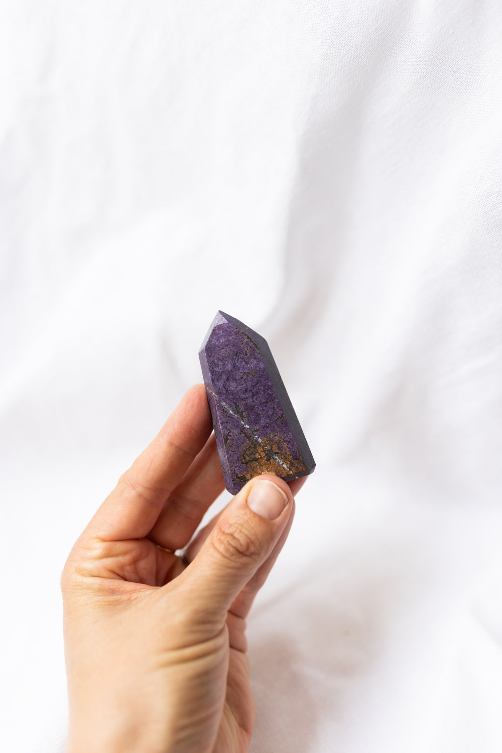Pupurite Crystal Point #3 | Empowerment • Freedom • Breaking Chains
