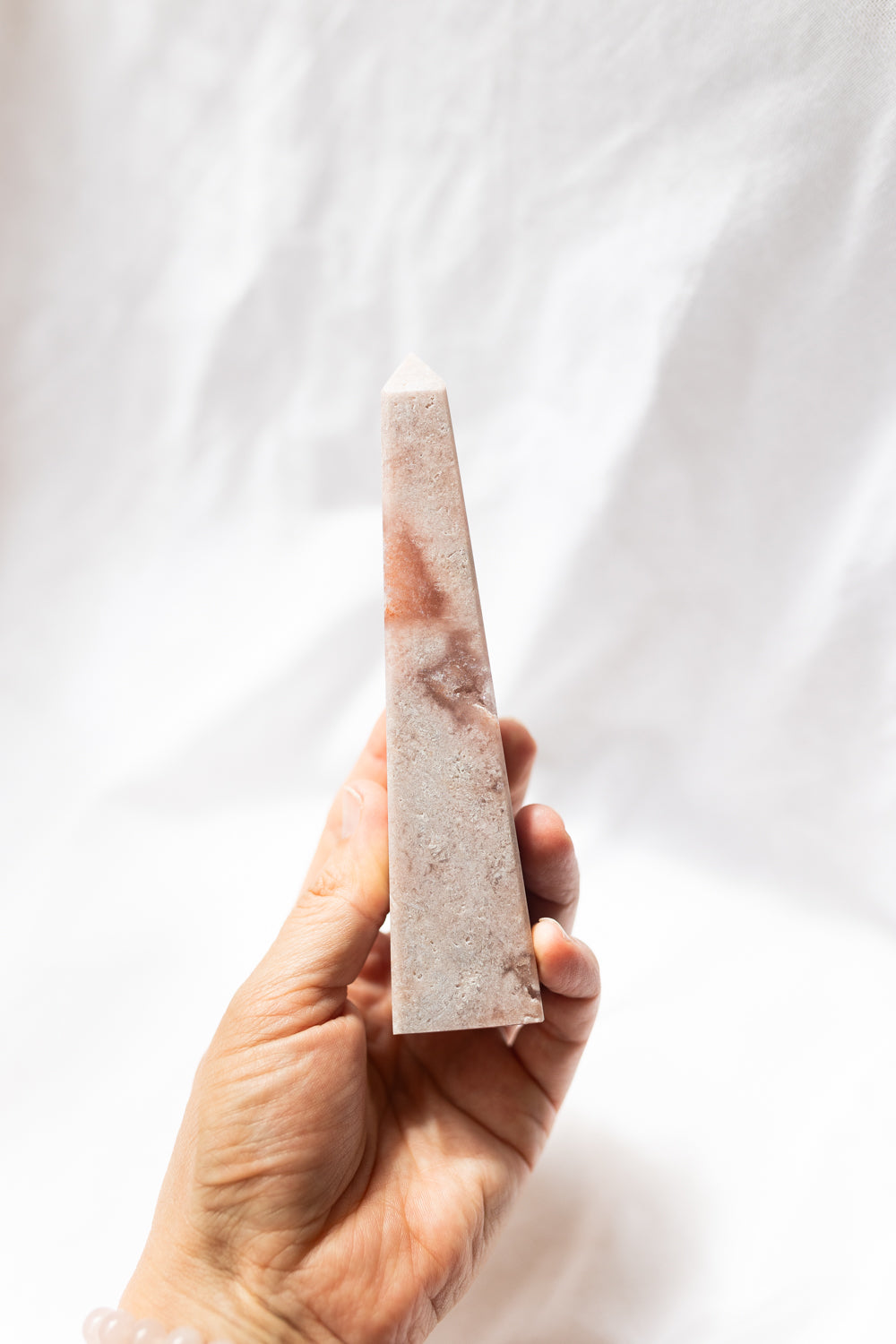 Pink Amethyst Crystal Point #4 | Emotional Healing • Peace • Divine Love