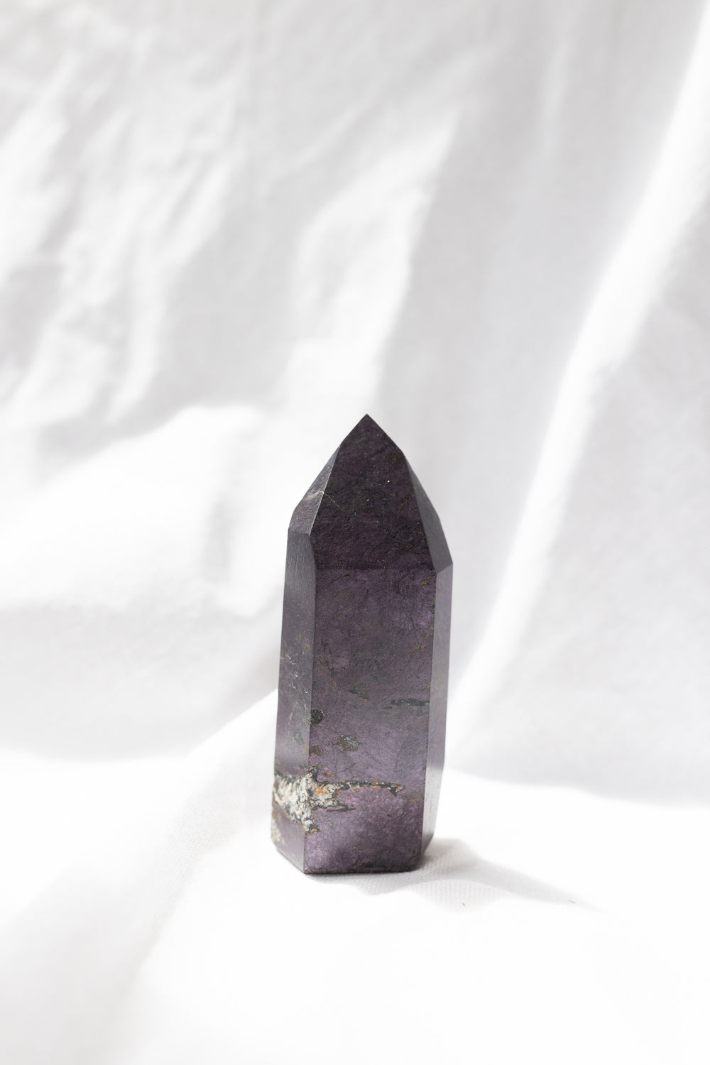 Pupurite Crystal Point #7 | Empowerment • Freedom • Breaking Chains