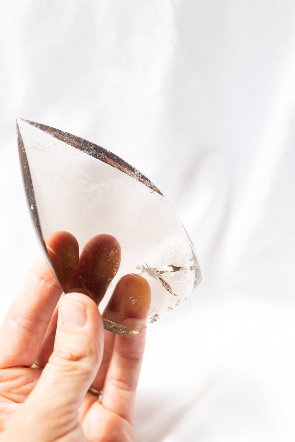 Smoky Quartz Crystal Flame #4 | Grounding • Protection • Release