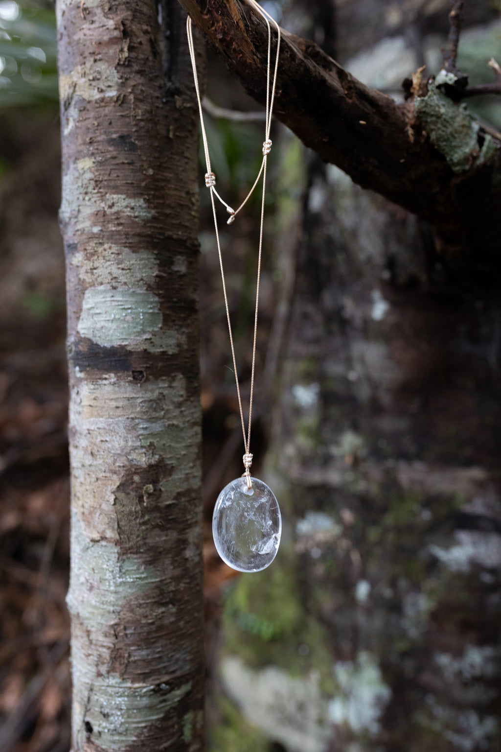Clear Quartz Crystal Pendant #1 | Clarity • Amplification • Manifestation