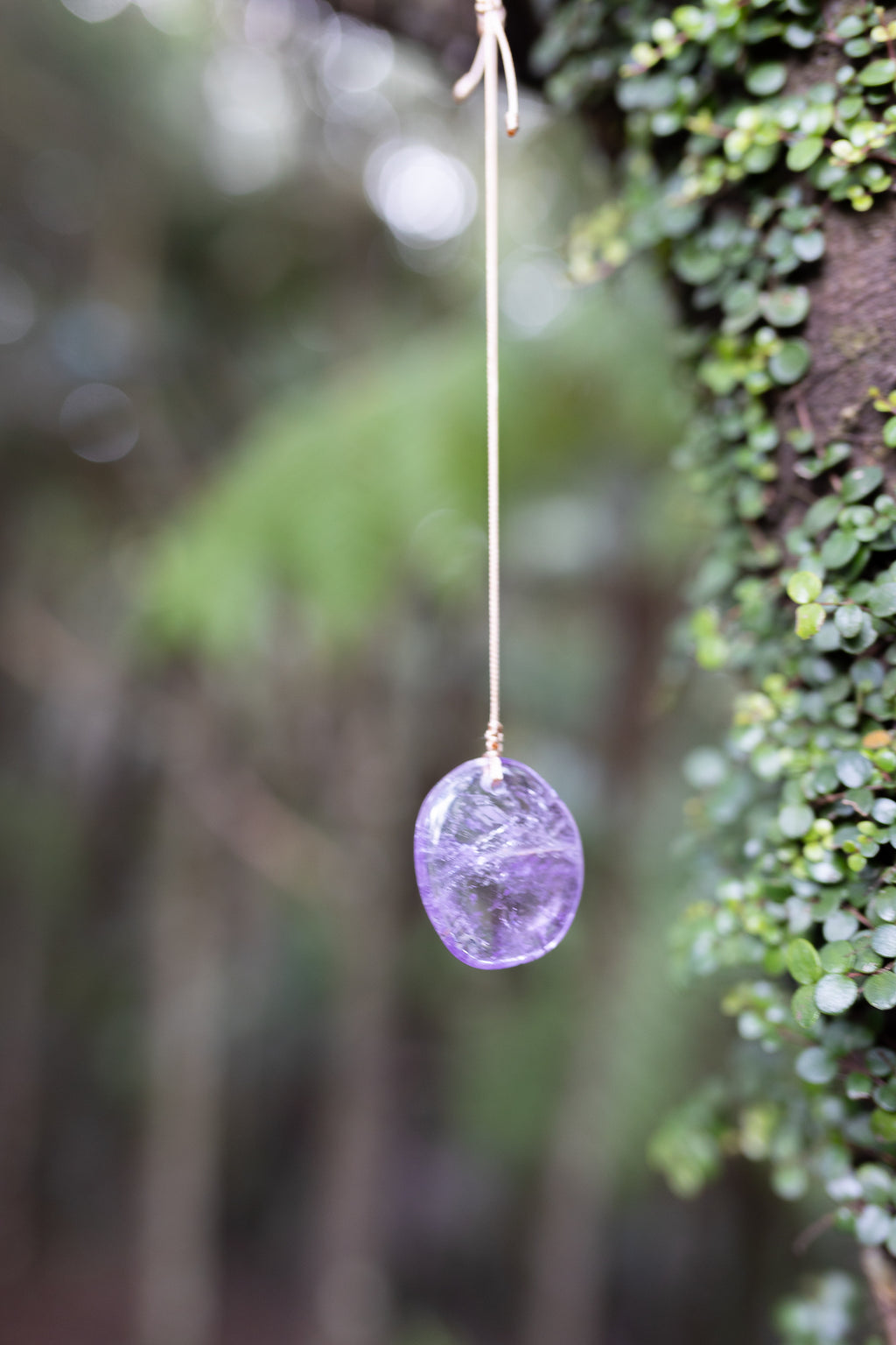Amethyst Crystal Pendant #1 | Protection • Intuition • Transformation