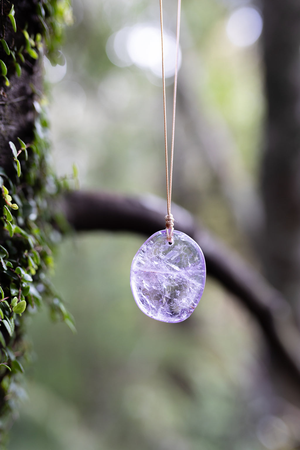 Amethyst Crystal Pendant #1 | Protection • Intuition • Transformation