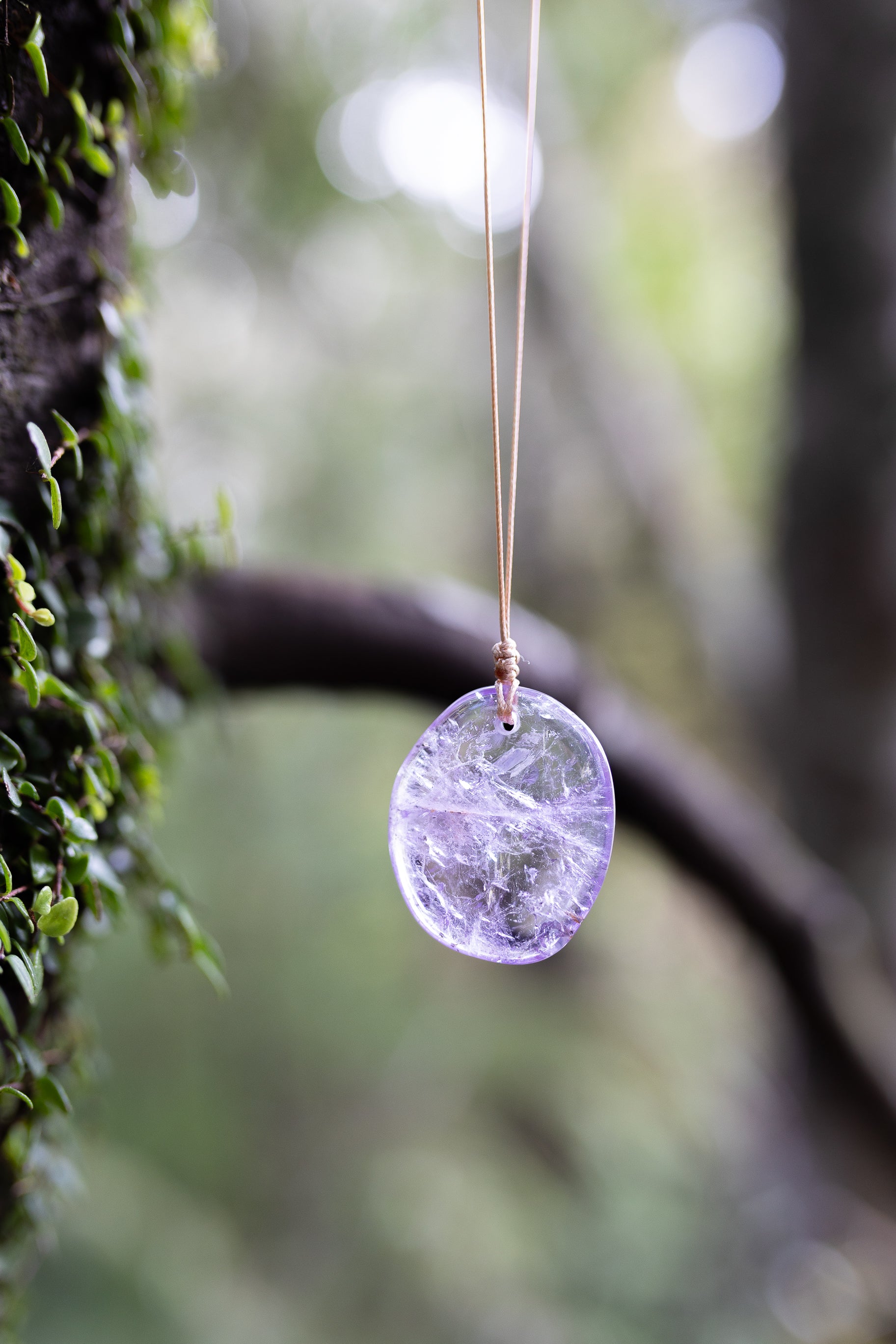 Amethyst Crystal Pendant #1 | Protection • Intuition • Transformation