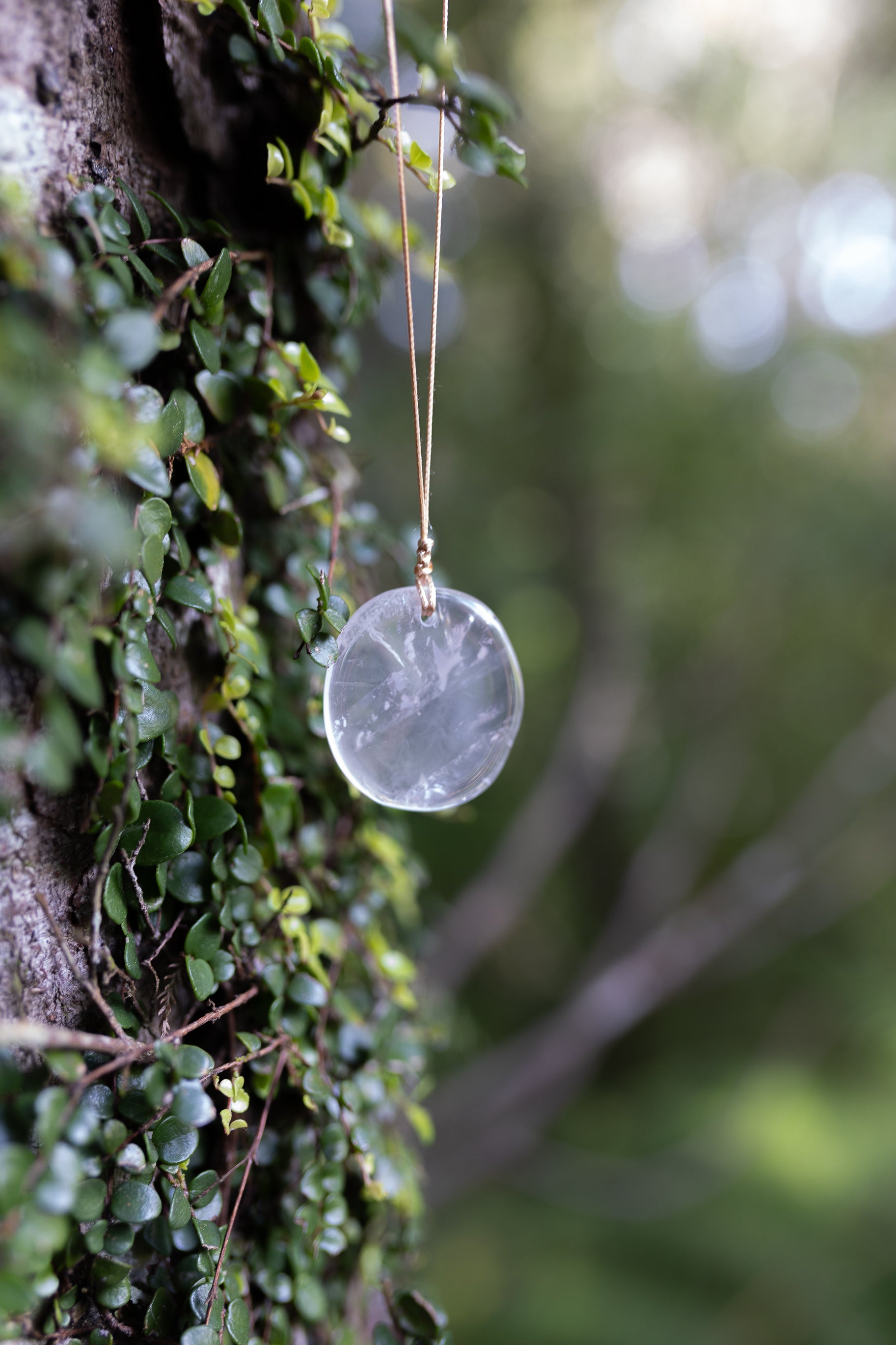 Rose Quartz Crystal Pendant #1 | Love • Healing • Compassion