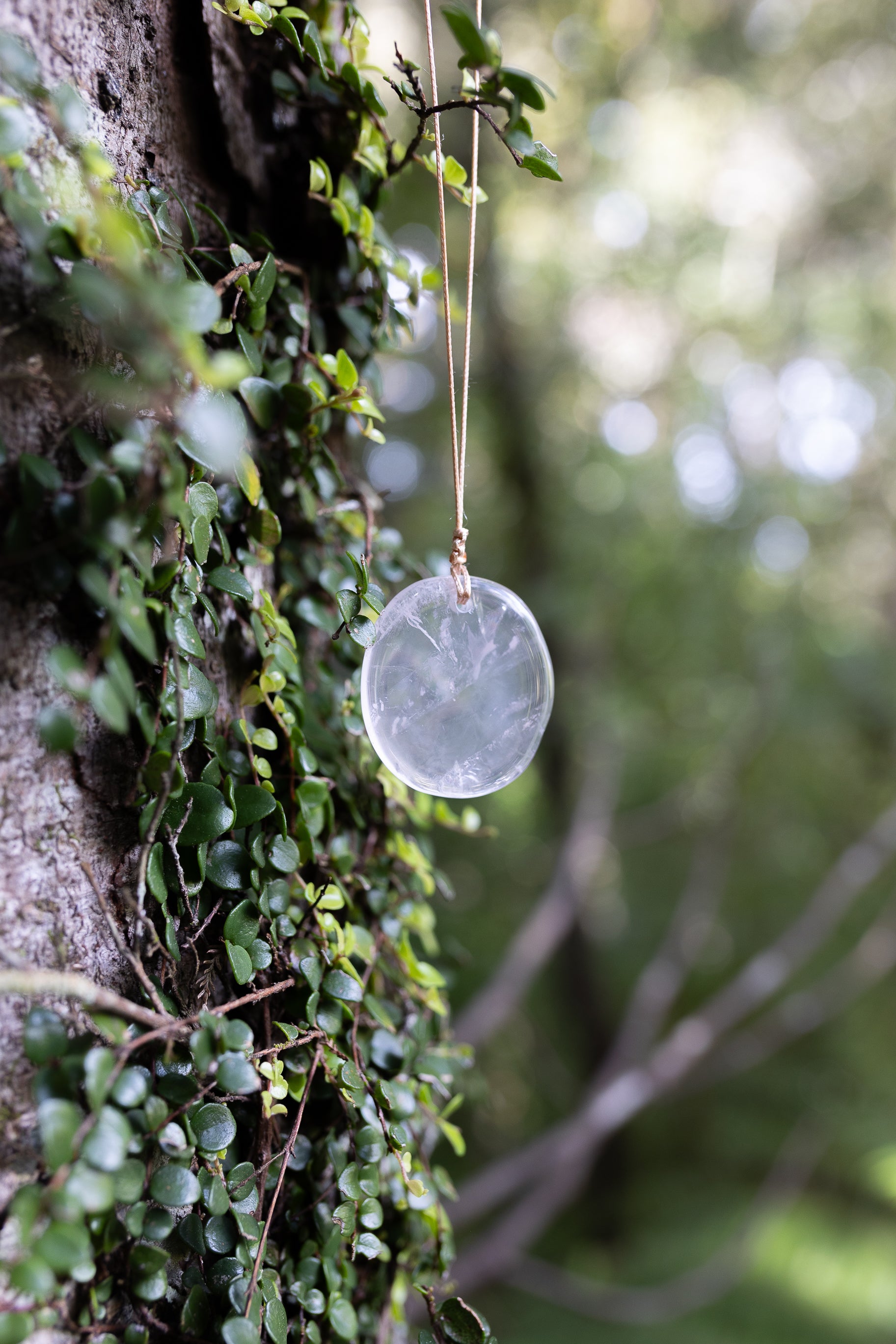 Rose Quartz Crystal Pendant #1 | Love • Healing • Compassion