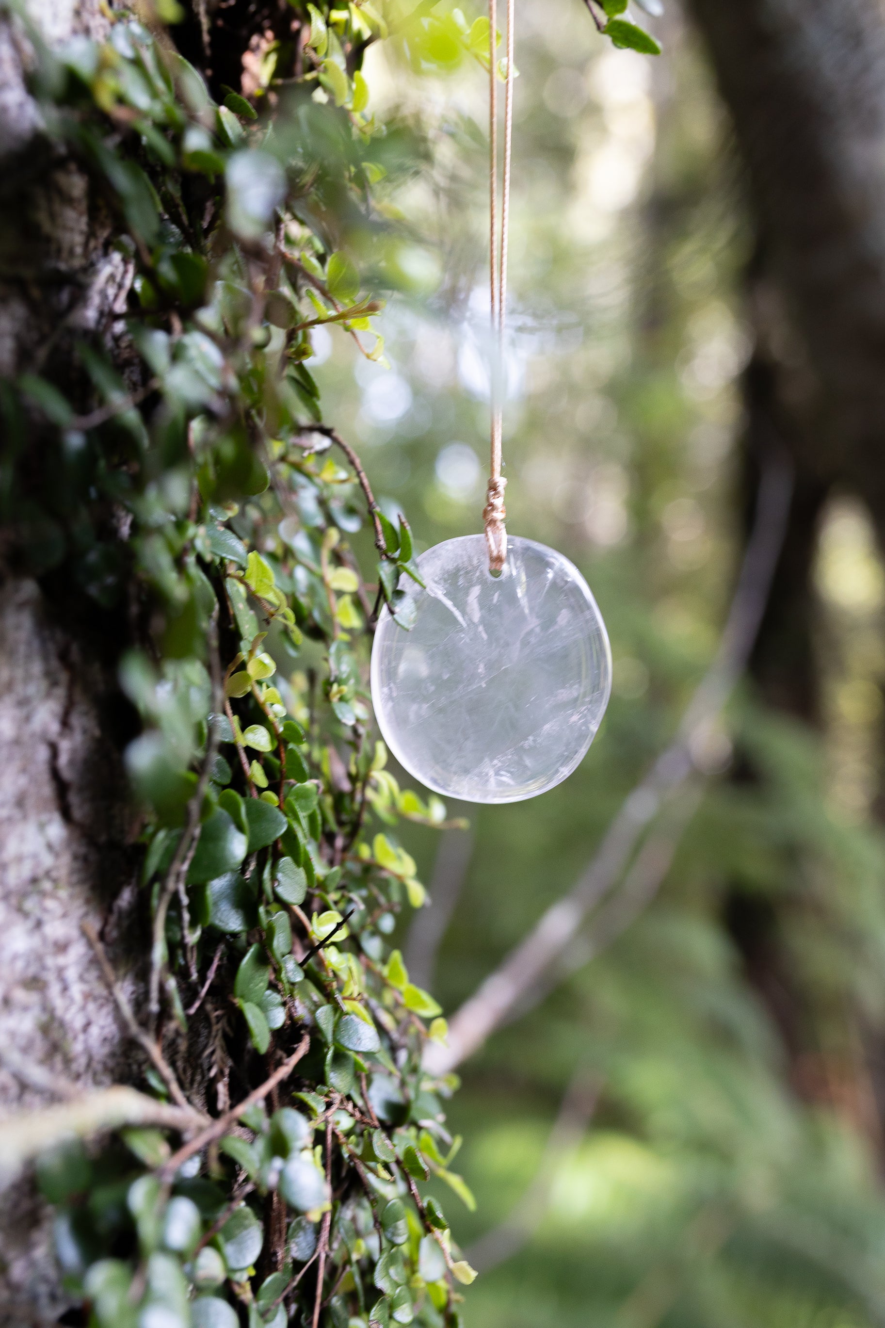 Rose Quartz Crystal Pendant #1 | Love • Healing • Compassion