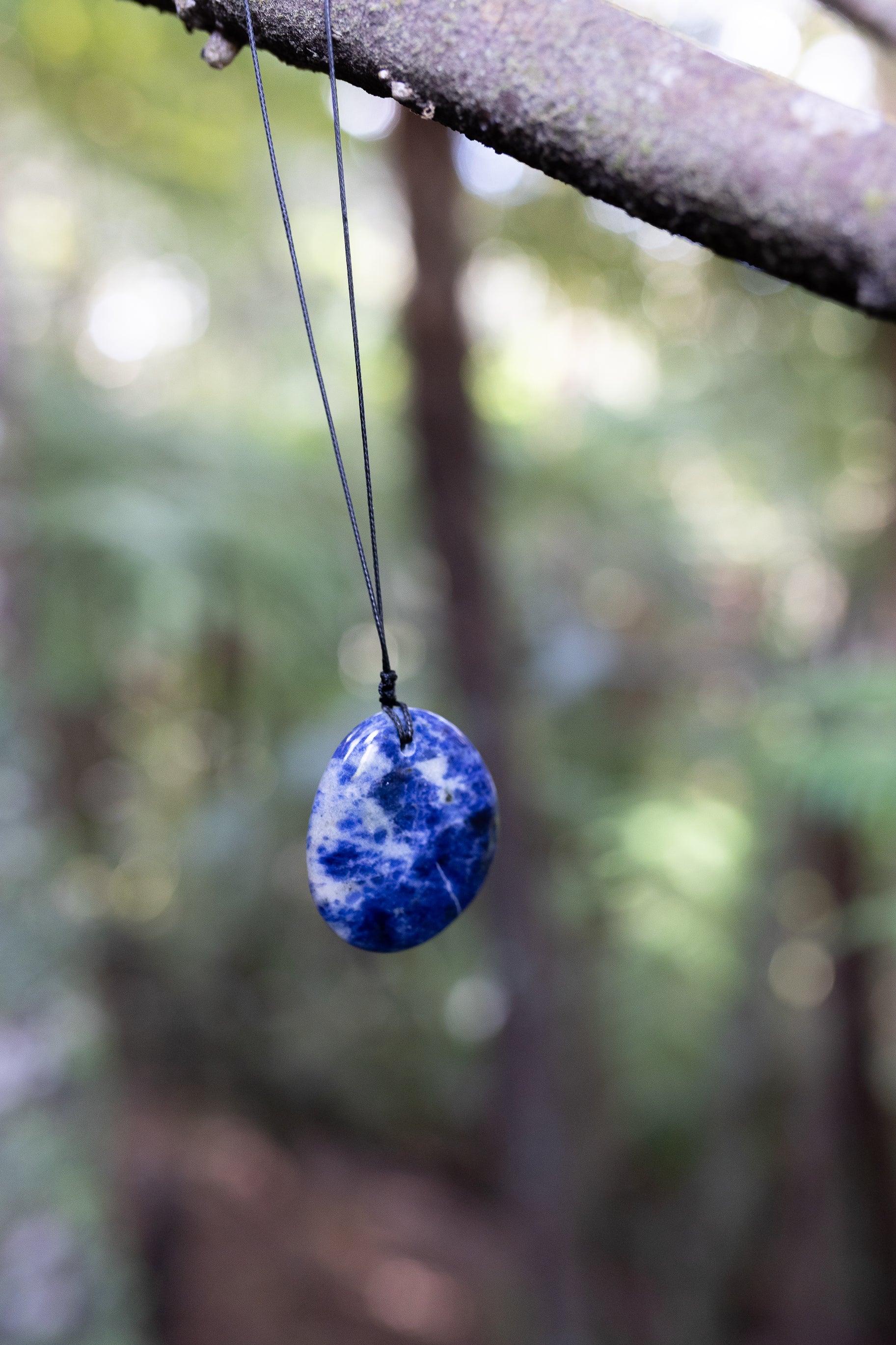 Sodalite Crystal Pendant #1 | Truth • Logic • Communication