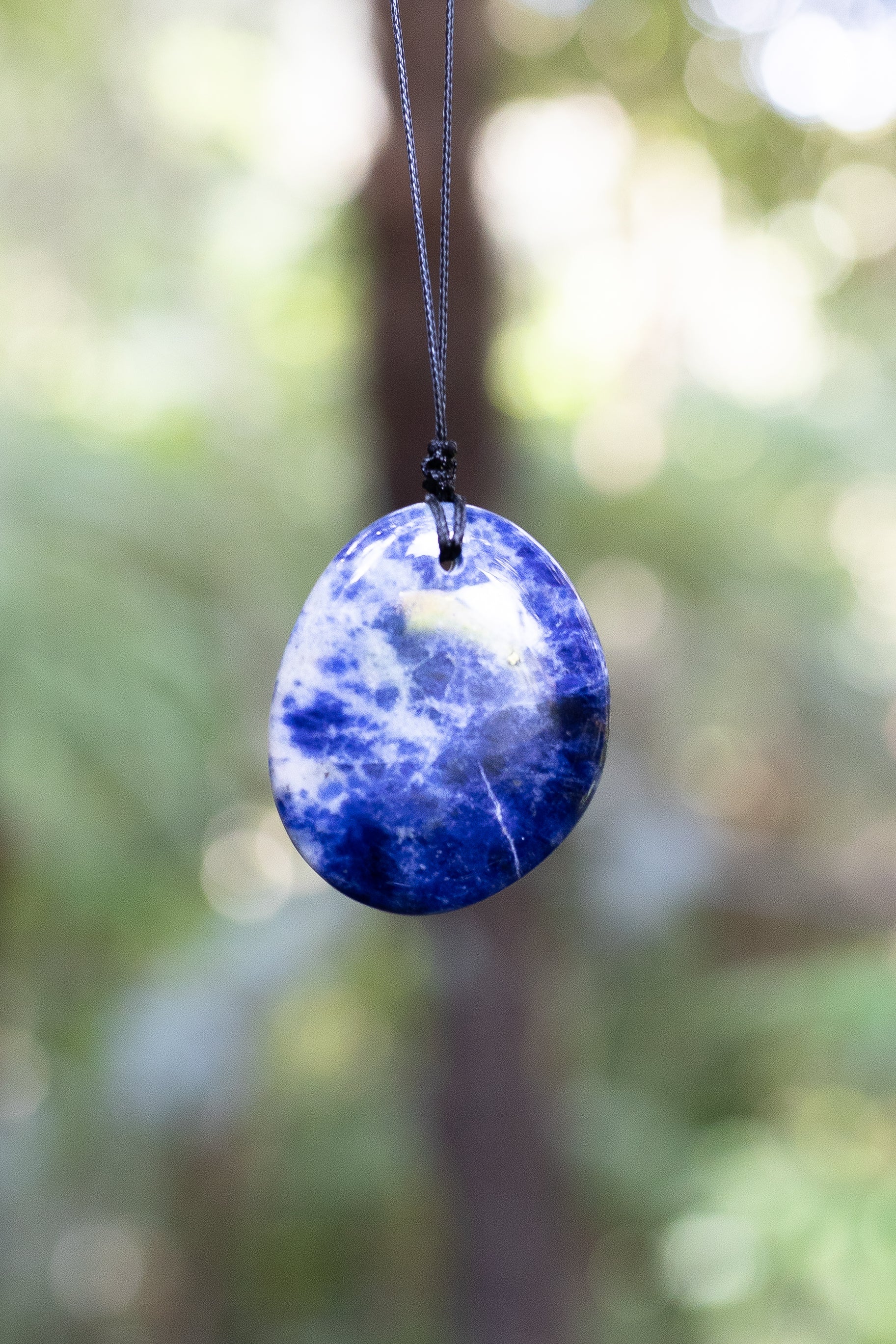 Sodalite Crystal Pendant #1 | Truth • Logic • Communication