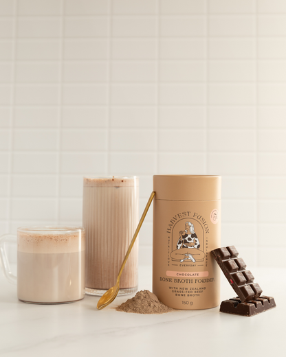 Harvest Fusion Chocolate Bone Broth Powder