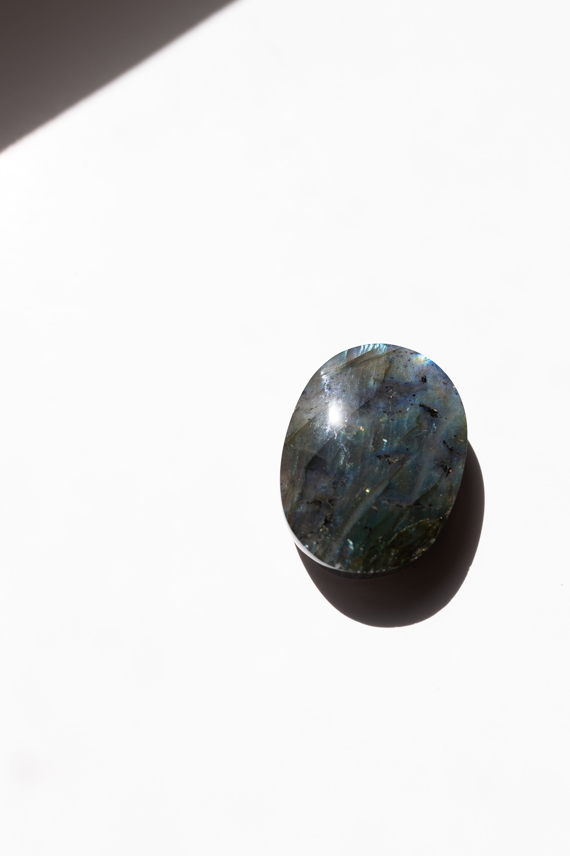 Labradorite Palm Stone #3 | Magic • Intuition • Transformation