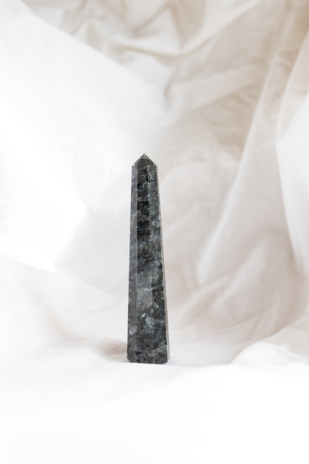 Larvikite Crystal Point #3 | Protection • Grounding • Inner Wisdom