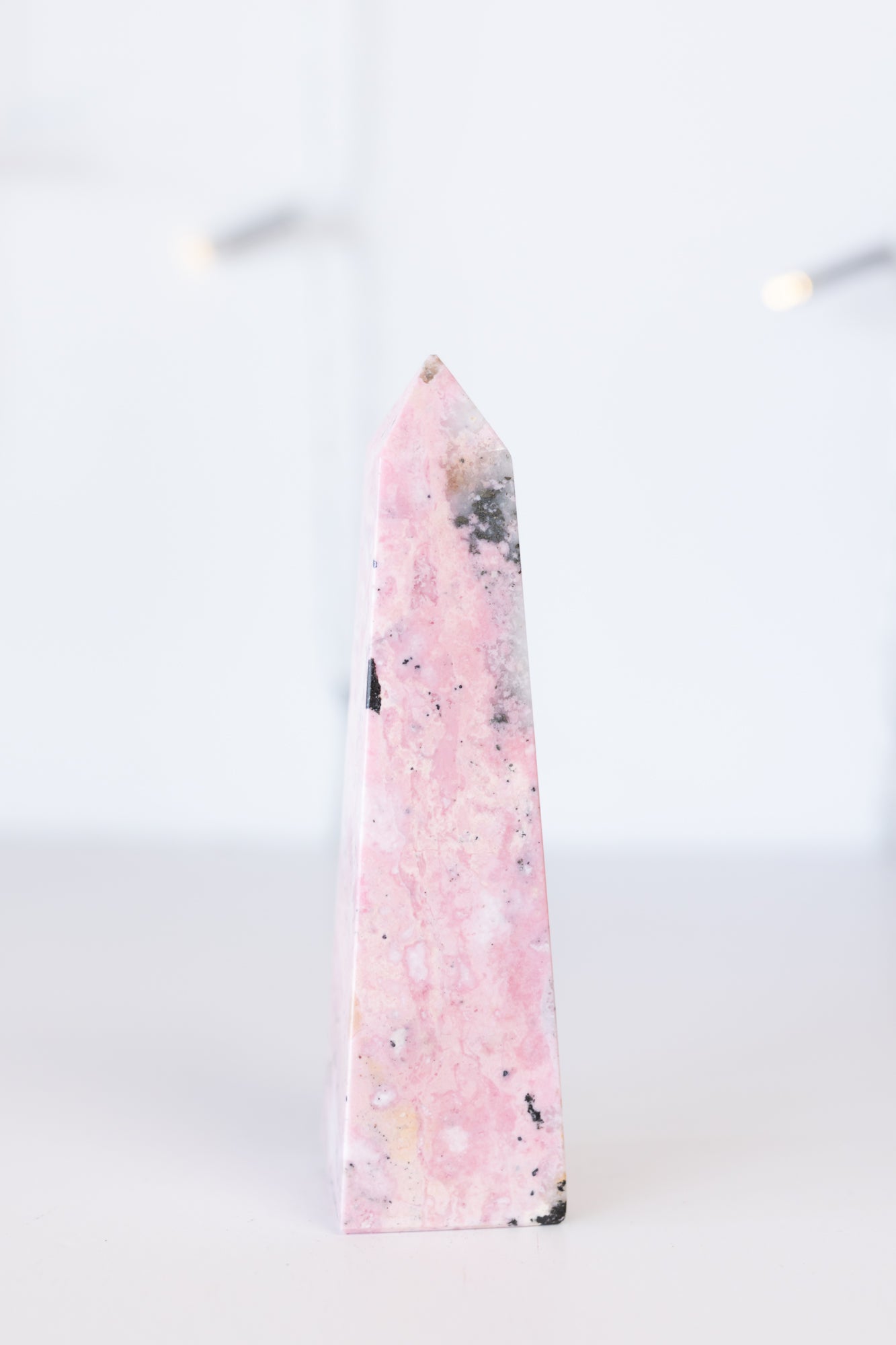 Peruvian Rhodonite Crystal Point #3