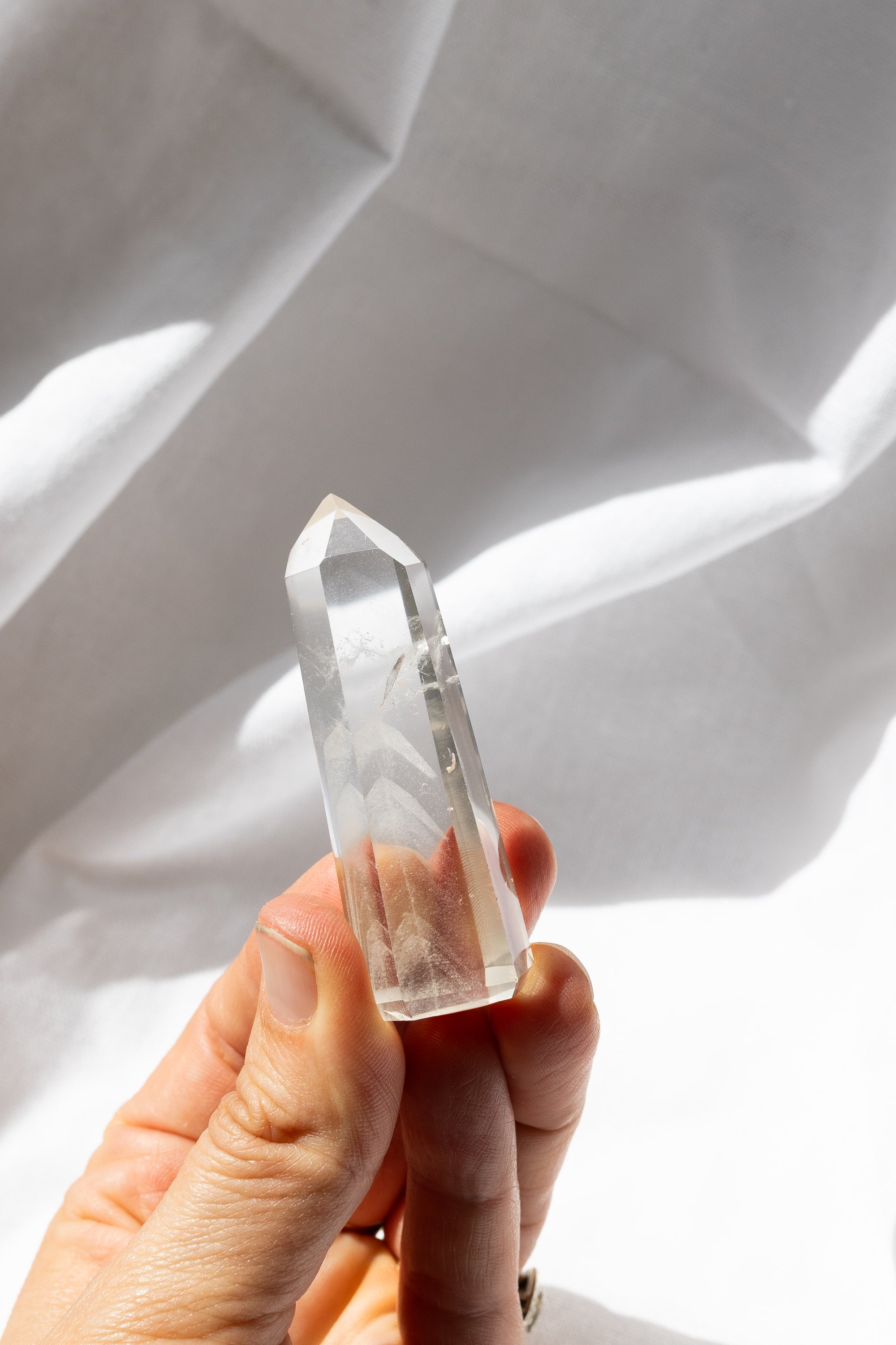 Phantom Quartz Crystal Point 1 | Growth • Transformation • Past-Life Healing