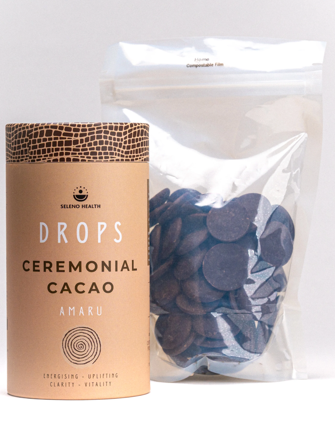 Amaru Organic Ceremonial Cacao Paste Drops