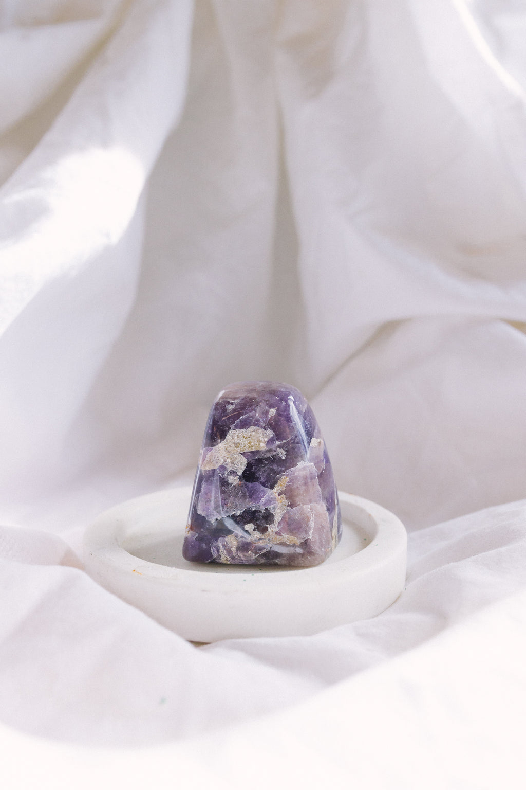 Chevron Amethyst Free Form #2 |  Clarity • Protection • Spiritual Growth