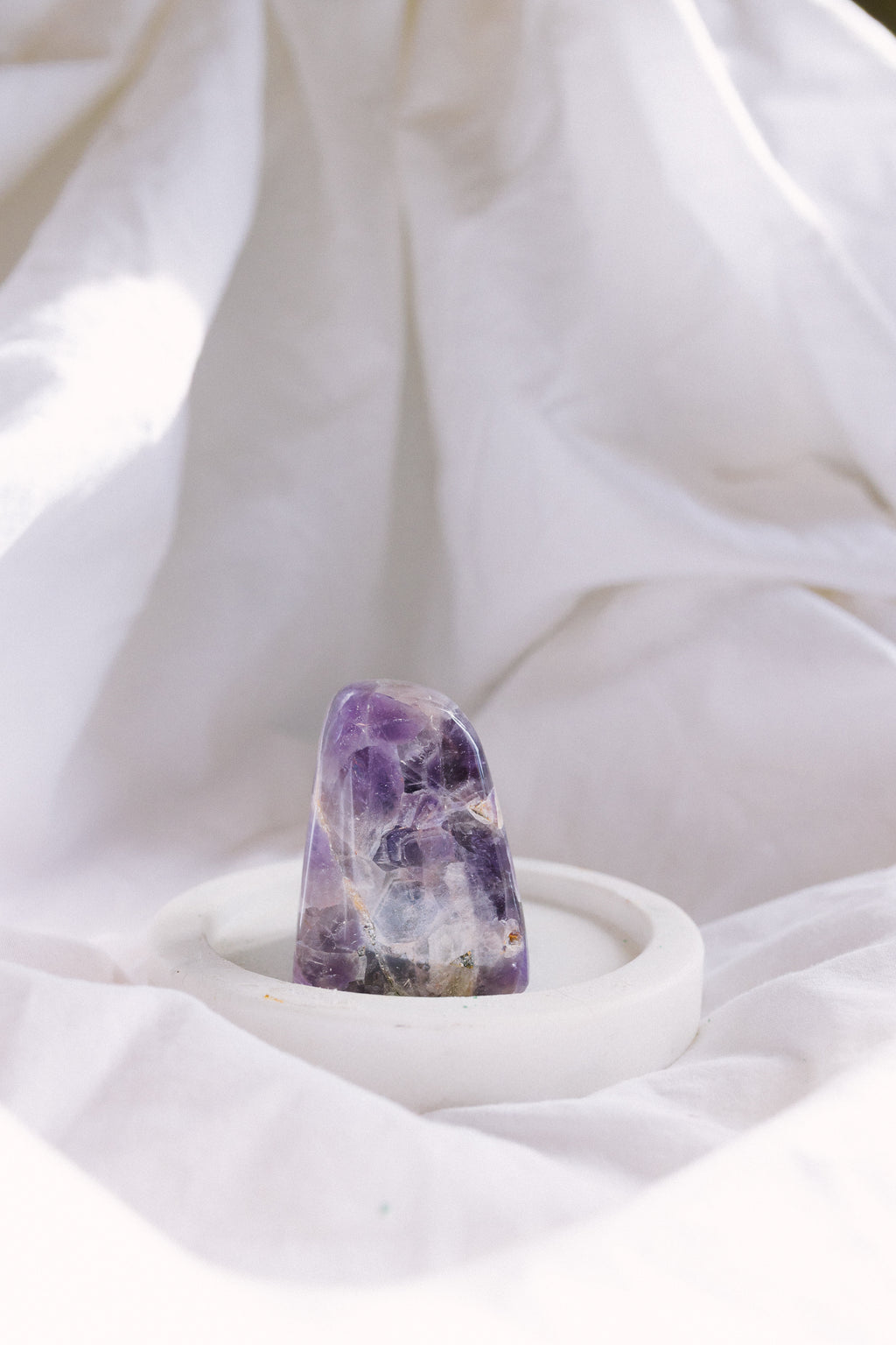 Chevron Amethyst Free Form #2 |  Clarity • Protection • Spiritual Growth