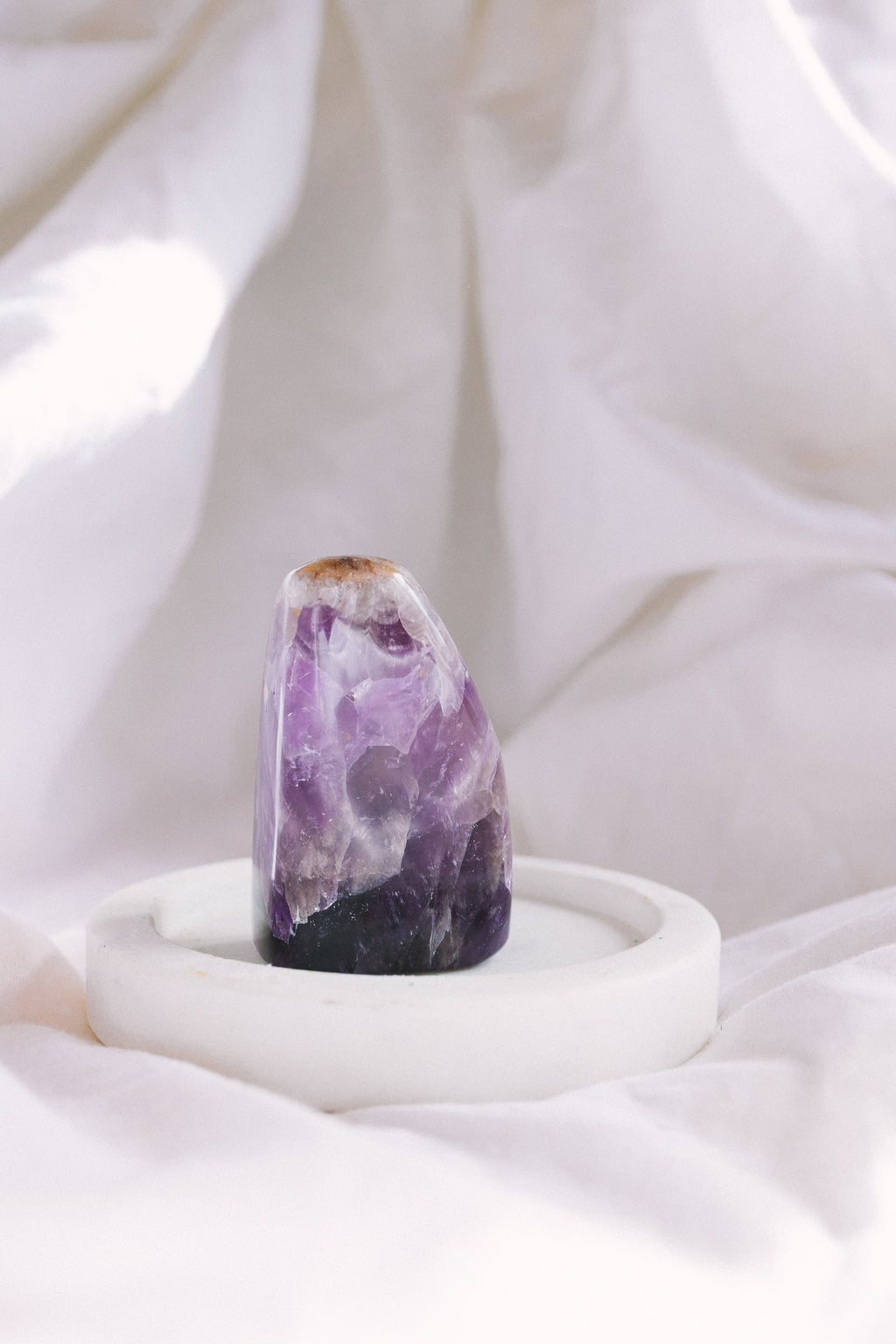 Chevron Amethyst Free Form #4 | Clarity • Protection • Spiritual Growth