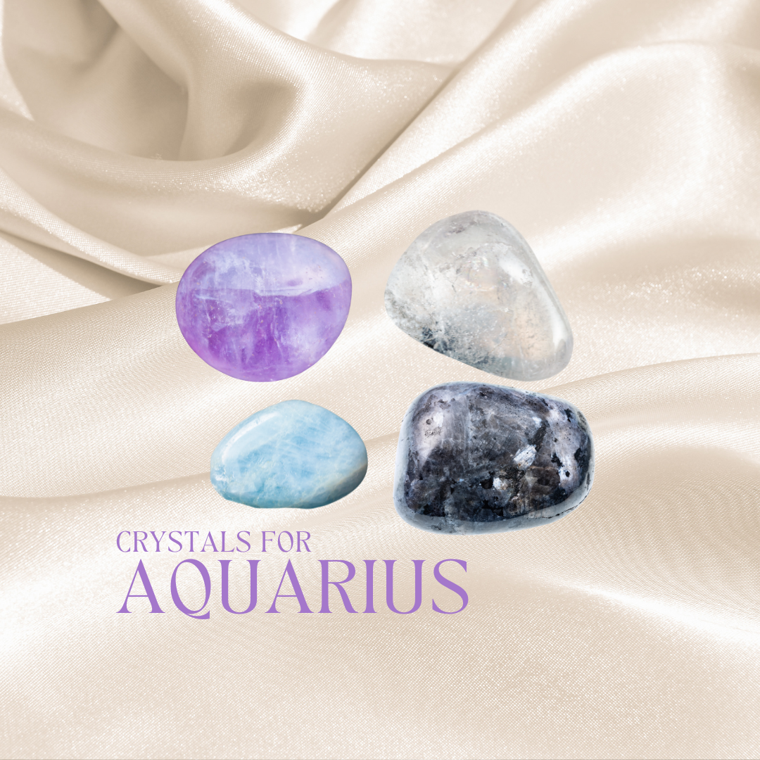 Zodiac Crystal Set for Aquarius