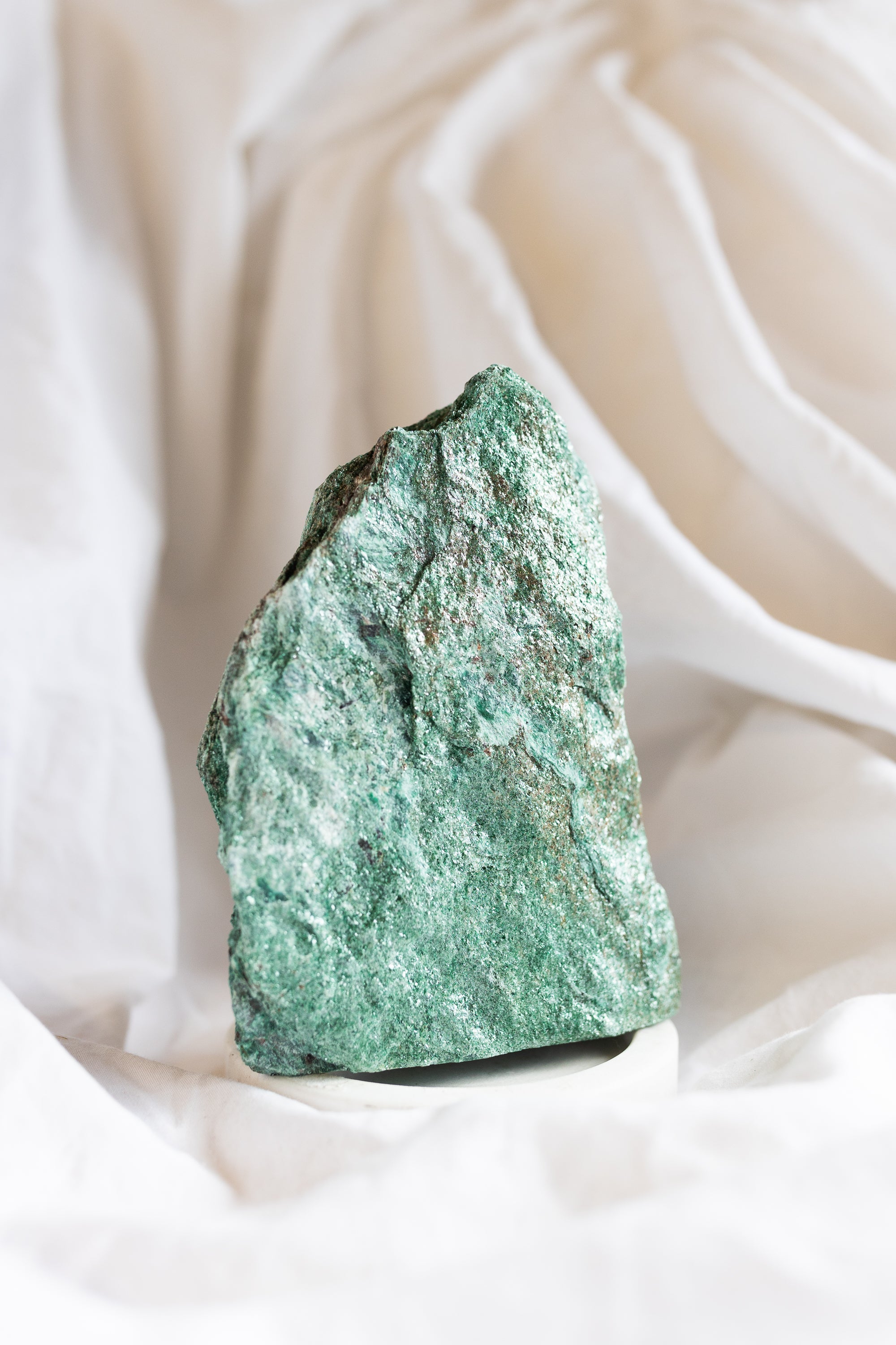 Fuchsite Crystal Standing Piece #1 | Healing • Emotional Balance • Heart Opening