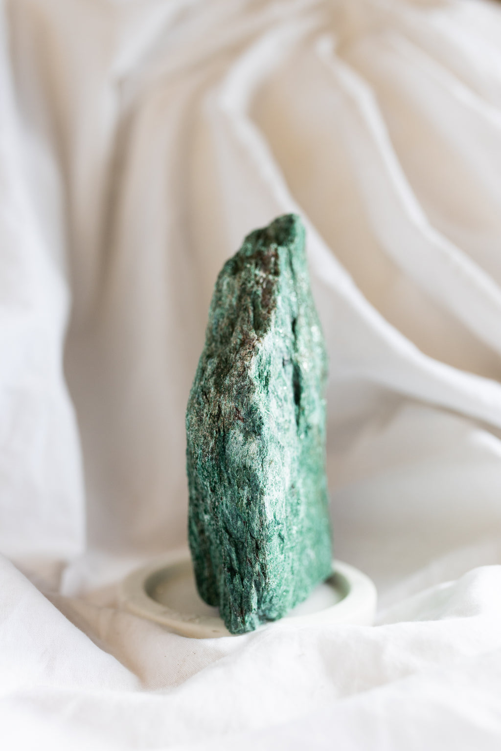 Fuchsite Crystal Standing Piece #1 | Healing • Emotional Balance • Heart Opening
